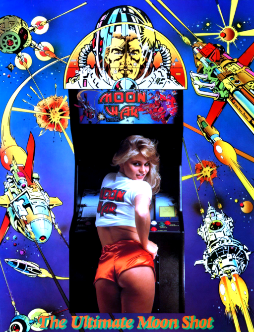 Moon War (Moon Cresta bootleg) [Bootleg] Arcade Game Cover